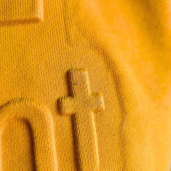 Isabel Marant Oversized Yellow-Orange Hoodie - Fits US S to L - Picture 15 of 16